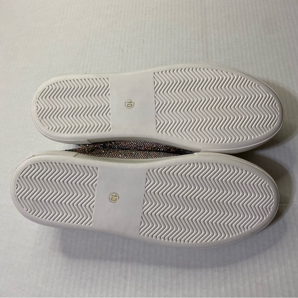 NEW Matisse Julia Clear Rhinestone Sneaker Size 10 - Picture 10 of 10